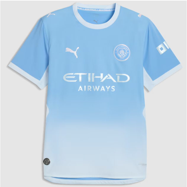 2026-27 Manchester City Home Soccer Jersey Shirt Authentic Version